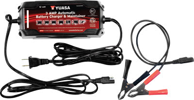 Yuasa Batteries 2 BANK CHARGER 6/12 VOLT 2 AMP # YUA1202262 NEW