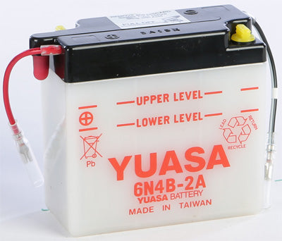 Yuasa Batteries CONVENTIONAL BATTERY 6N4B-2A-3 PART NUMBER YUAM26B43
