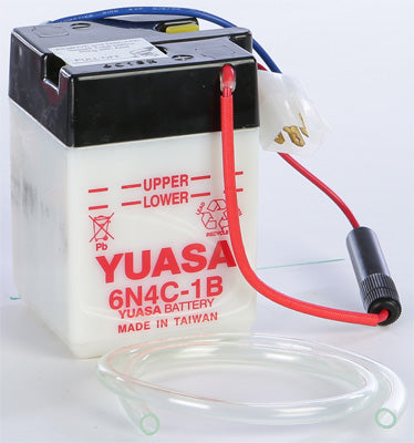 Yuasa Batteries CONVENTIONAL BATTERY 6N4B-2A PART NUMBER YUAM26B4B