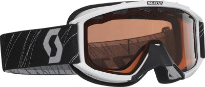 SCOTT 89 SI SNOCROSS YOUTH GOGGLE WHITE W/ACS ROSE LENS PART# 217801-0002108 NEW
