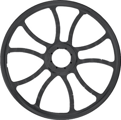 TKI LIMITED BILLET WHEEL BLACK 8" PART# TKI-C085-BK