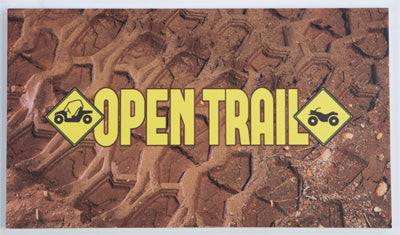 OPEN TRAIL 13" OPEN TRAIL SIGN #532-SIGN13