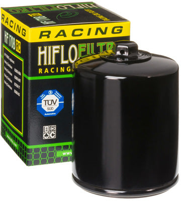 HIFLOFILTRO 1987 Harley-Davidson FXRC Low Rider Chrome RACE OIL FILTER BLACK HF1