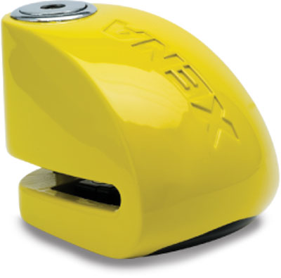 XENA XX10 ALARM DISC LOCK 3.3 X 2.4 (YELLOW) PART# XX10-Y NEW