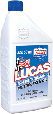 LUCAS HIGH PERFORMANCE OIL 50WT QT PART# 10712