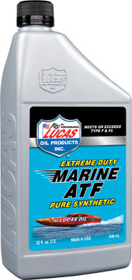 LUCAS MARINE ATF PURE SYNTHETIC 1QT PART# 10651