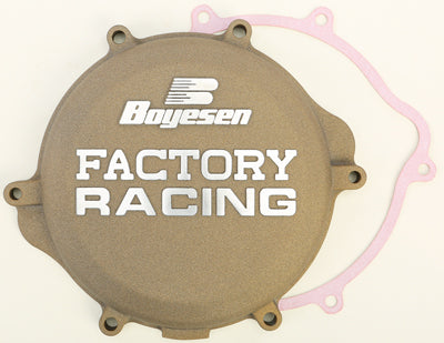 BOYESEN FACTORY RACING CLUTCH COVER MAGNESIUM PART NUMBER CC-21AM