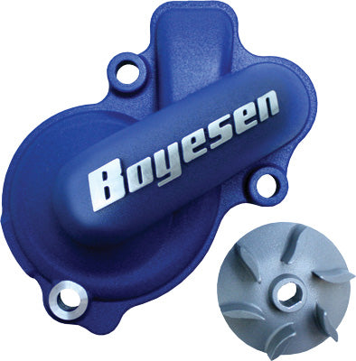 BOYESEN Waterpump Cover & Impeller Kit Blue PART NUMBER WPK-32AL
