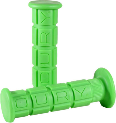 OURY VELOCITY GRIPS (GREEN) PART# 59-8990 NEW