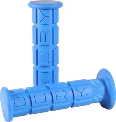OURY VELOCITY GRIPS (BLUE) PART# 59-8991 NEW