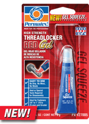PERMATEX THREADLOCKER RED GEL 5GR PART# 27005