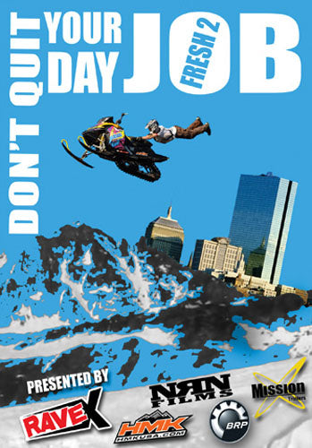 RAVE X FILMS FRESH2-DVD FRESH 2 DVD "DON'T QUIT YOUR DAY JOB"