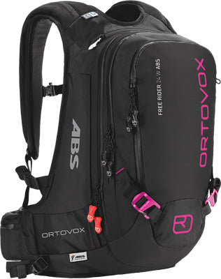 ORTOVOX FREERIDER 24 WOMENS ABS COMPLETE SET S/M (BLACK/PINK)