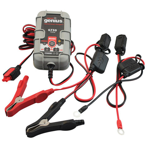 GENIUS CHARGERS G750 BATTERY CHARGER .75 AMPS