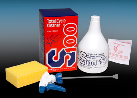 S100 S100 CYCLE CLEANER 1 LITER DELUXE KIT 12001B