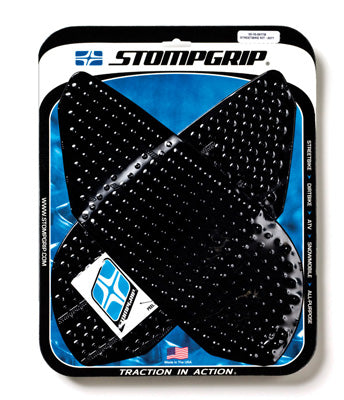 STOMPGRIP 2011-2012 Triumph Daytona 675R KIT - VOLCANO BLACK 55-10-0077B