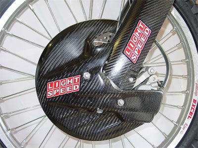 LIGHTSPEED 2000-2007 SUZUKI DR-Z400E FRONT DISC GUARD SUZ/KAW DRZ/K LX400 THRU '