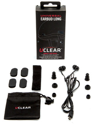UCLEAR UNIVERSAL EARBUDS LONG PART# UEA-L 11017 NEW