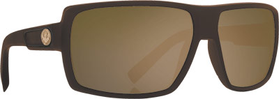 DRAGON DOUBLE DOS SUNGLASSES MATTE TORTOISE W/PERF. POLAR. LENS PART# 720-2193