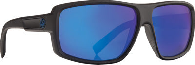 DRAGON DOUBLE DOS SUNGLASSES MATTE BLACK W/BLUE ION LENS PART# 720-2237