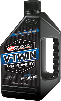 MAXIMA V-TWIN SYNTHETIC PRIMARY OIL 1QT PART# 40-05901