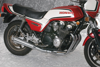 MAC 1977-1978 Honda CB750K FULL SYS 4/1 MEGAPHONE HONDA CHROME 001-1301