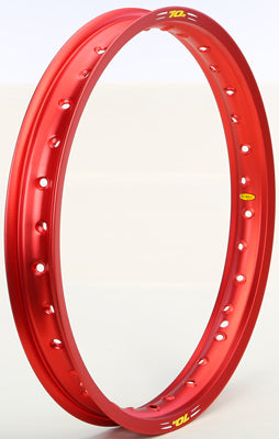 PRO-WHEEL 1.85X19 36H YZ/KX RIM-R-70 MATTE RED PART NUMBER 16-191YKRD