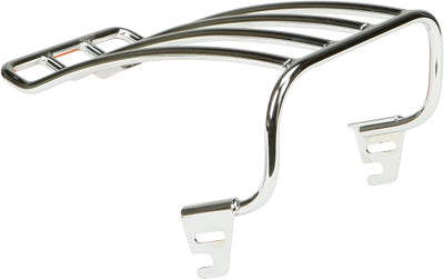 HARDDRIVE 2000-2004 Harley-Davidson FXST Softail SOLO LUGGAGE RACK CHROME 77-006