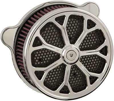 HARDDRIVE AIR CLEANER ASSEMBLY (REVOLVER CHROME) F2122C-ACTBW