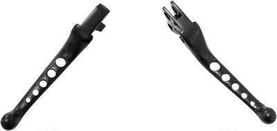 HARDDRIVE 2010-2016 Harley-Davidson FLSTFB Fat Boy Lo CUSTOM LEVERS 5-HOLE BLACK
