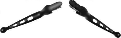 HARDDRIVE 2008-2013 Harley-Davidson FLHR Road King CUSTOM LEVERS TRI-HOLE BLACK