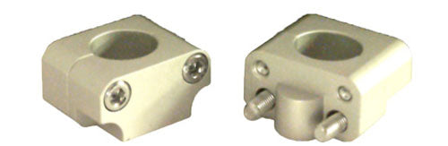EMGO TAPERED BAR CLAMP SET BLK 23-08191