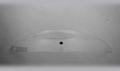 DRAGONFLY DFLY 4" WINDSHIELD BATWING CLE AR 98-13 1998-2013 HARLEY FLHTC Electra