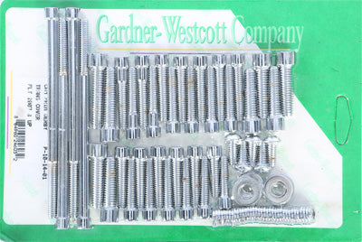 GARDNERWESTCOTT BIG TWIN CAM AND PRIMARY COVER SET (POLISHED) PART# P-10-14-01 N