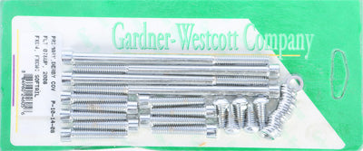 GARDNERWESTCOTT PRIMARY CLUTCH AND CHAIN COVER SET (POLISHED) PART# P-10-14-08 N