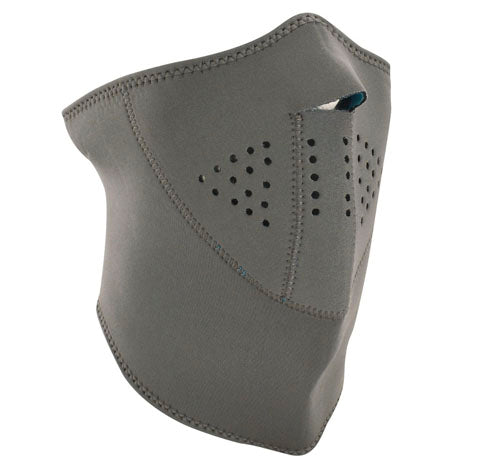 BALBOA 3-PANEL HALF MASK NEOPRENE GRAY REVERSES TO TEAL WNFM403H3