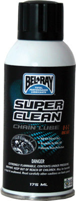BEL-RAY SUPER CLEAN CHAIN LUBE 175ML PART# 99470-A175W