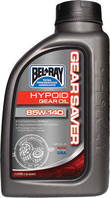 BEL-RAY GEAR SAVER HYPOID GEAR OIL 85W -140 LITER PART# 99234-B1LW