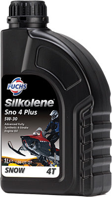 SILKOLENE SNOW 4T PLUS ENGINE OIL 5W-30 1L PART# 80162200478