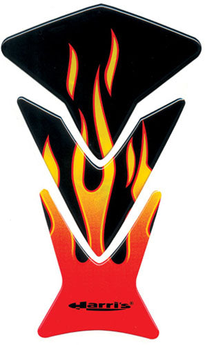 ARIETE 12970-FU HARRI'S PUZZLE TANK PROTECTORS BLACK FLAME