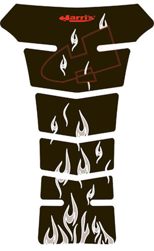 ARIETE 13902-FU HARRI'S EVO PUZZLE TANK PROTECTORS TRANSPARENT BLACK