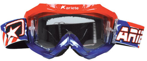 ARIETE 12960-OUSA OKI DOKI GOGGLES RED WHITE BLUE