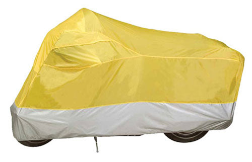 DOWCO 26011-02 GUARDIAN ULTRALITE MOTORCYCLE COVER XL YELLOW SILVER
