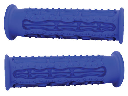 MOTOGRIP MOTO-GRIP SKELETON FINGERZ GRIPS-HARLEY BLUE BL-ONE-FG