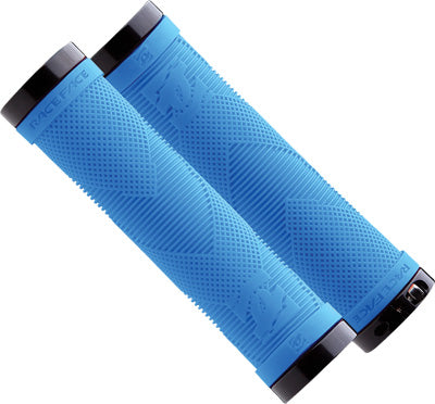 RACE FACE SNIPER LOCK-ON GRIPS (BLUE) PART# AC990031 NEW