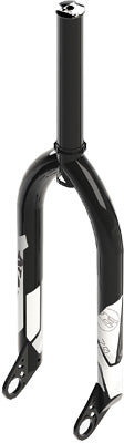 ELEVN 20MM CRO-MO FORKS 20" 7.0 PRO LITE (BLACK/WHITE) ELFK0PLBKWH-20