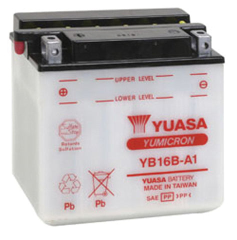 YUASA YUAM22161 YB16B-A1 YUMICRON-12 VOLT BATTERY