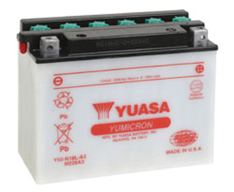 YUASA YUAM228A3 Y50-N18L-A3 YUMICRON-12 VOLT BATTERY