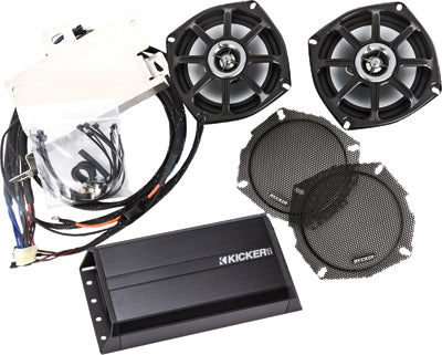 KICKER 2010-2015 Victory Cross Country KICKER REAR SPEAKER/AMP AUDIO KIT '10-15