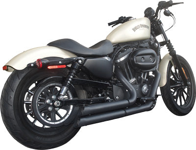 FIREBRAND 2007-2012 Harley-Davidson XL1200N Nightster UPSTARTS 2-IN-2 EXHAUST BL